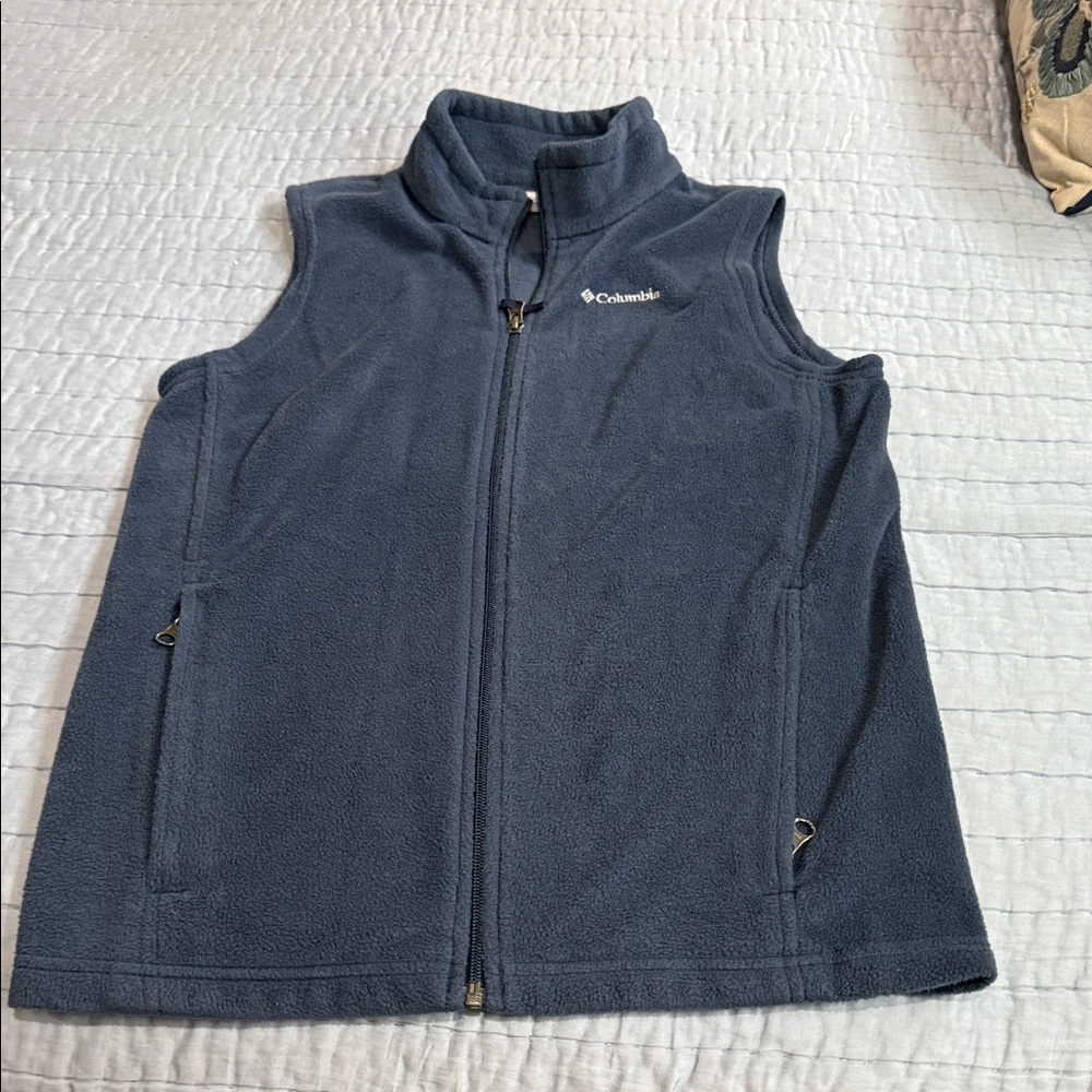 Columbia Kids' Navy Fleece Vest
